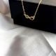 18K Gold Plated Sparkling Infinity Necklace